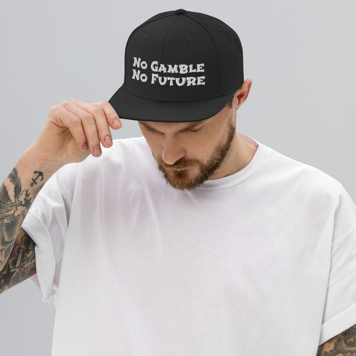 No Gamble No Future Snapback (Unisex) – Poker Rags