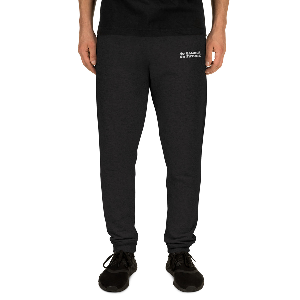 unisex-joggers-black-front-
