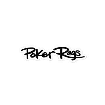 Poker Rags Sticker