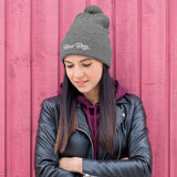 Poker Rags Women's Pom Pom Beanie