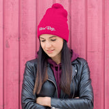 Poker Rags Women's Pom Pom Beanie