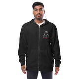 Eye Test II Men's Zip Up Hoodie
