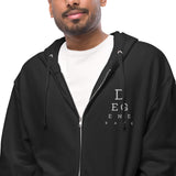 Eye Test Zip Up Hoodie