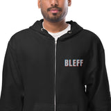 Bleff Men's Zip Up Hoodie
