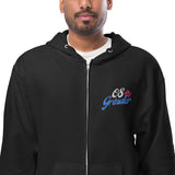 O8 Grinder Flower Men's Zip Up Hoodie
